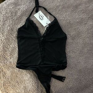 Black Lace Bodysuit